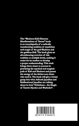 Bhairava-Kali-Dharma: Manifestations of Tantra