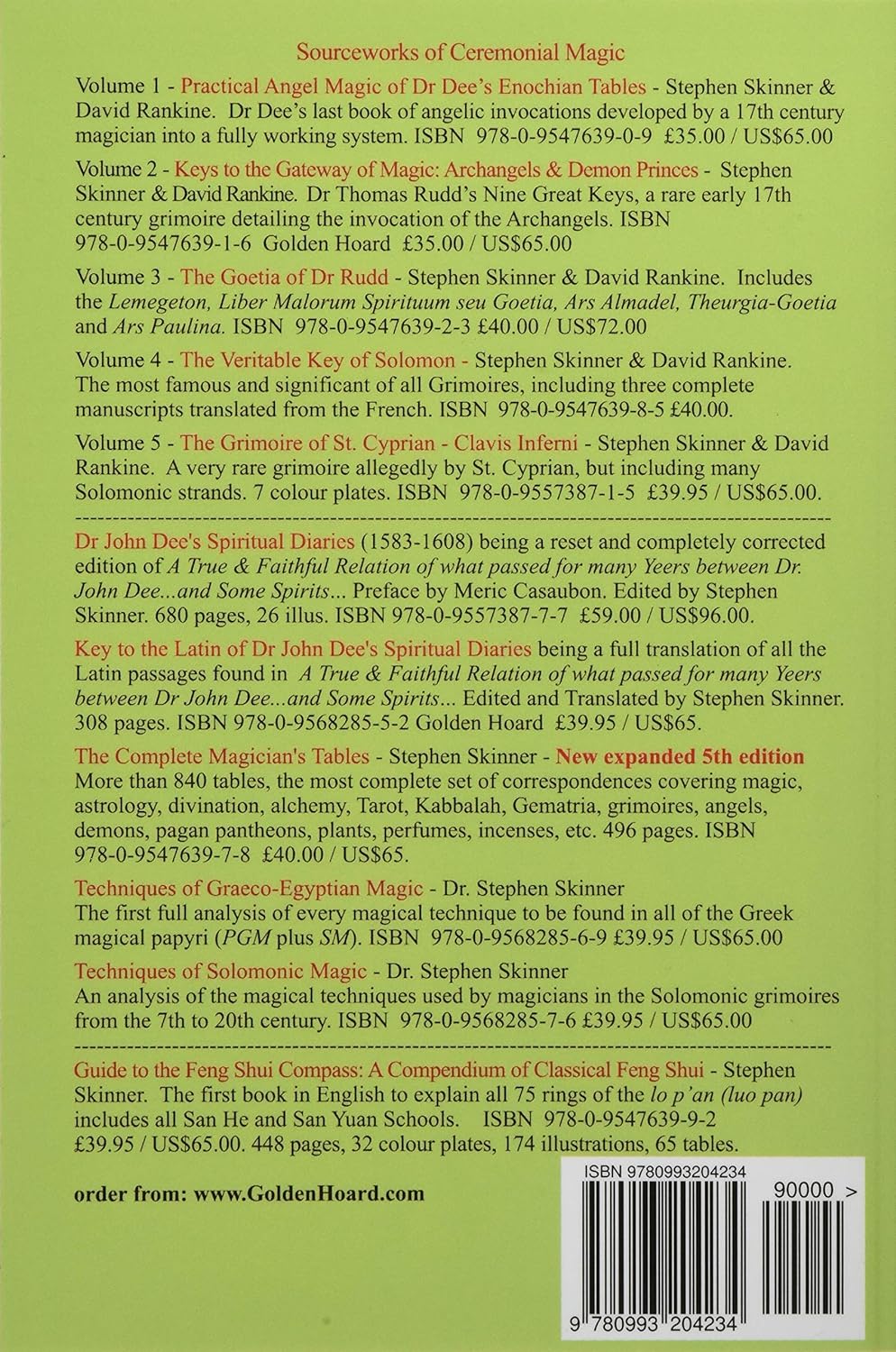Techniques of High Magic: A Manual of Self-Initiation