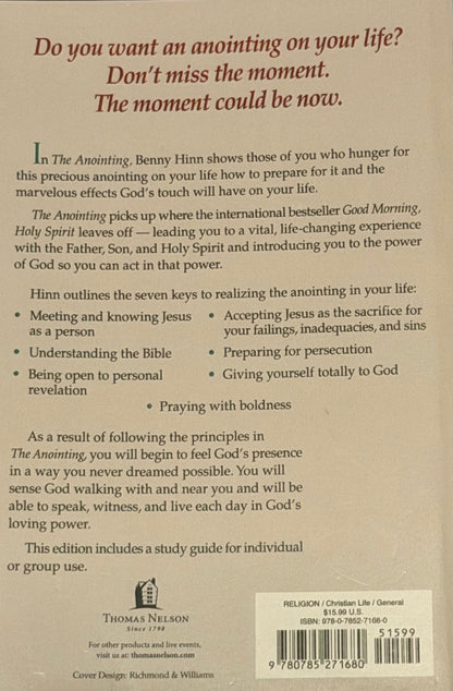 THE ANOINTING BENNY HINN