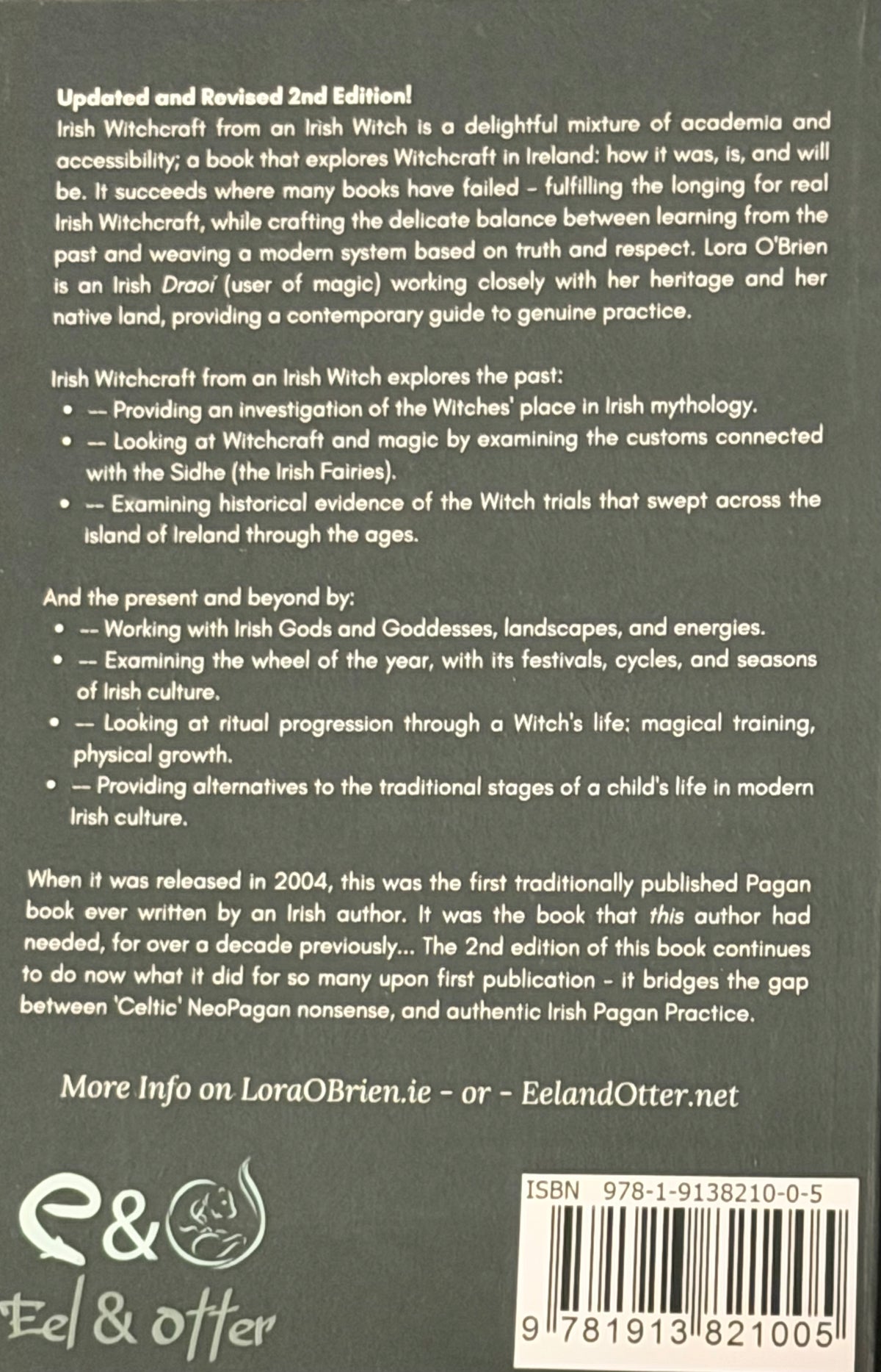 IRISH
WITCHCRAFT
FROM AN IRISH WITCH LORA O'BRIEN