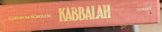 KABBALAH GERSHOM SCHOLEM