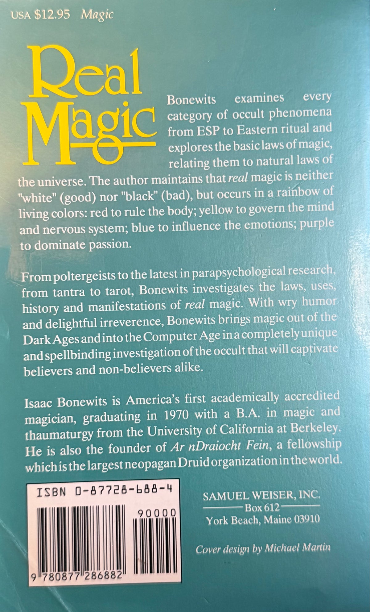 ISAAC
BONEWITS
Real
Megic