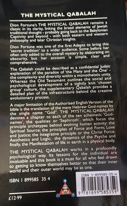 THE MYSTICAL
QABALAH DION
FORTUNE
NEW-ING