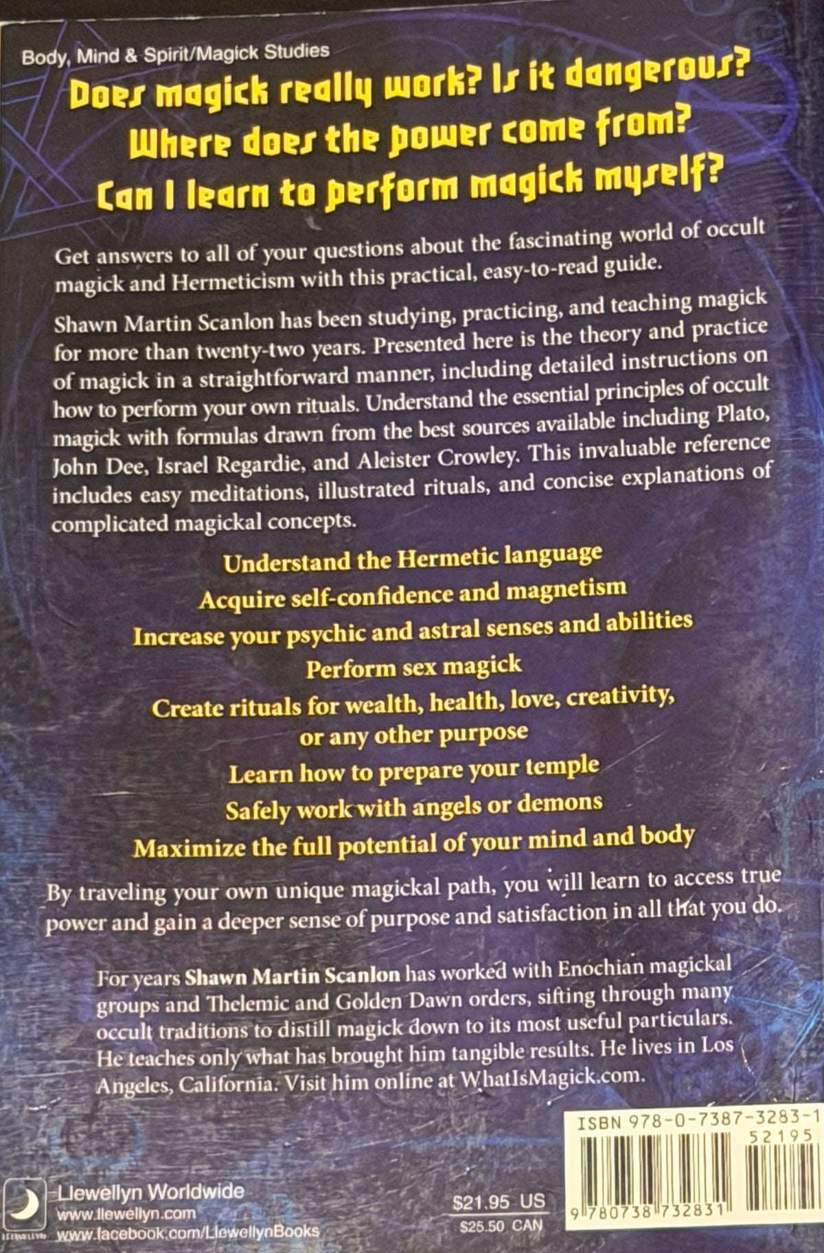 Euerything
You Want to Know
Abaut
Magick SHAWN MAR-IN
SCANLON