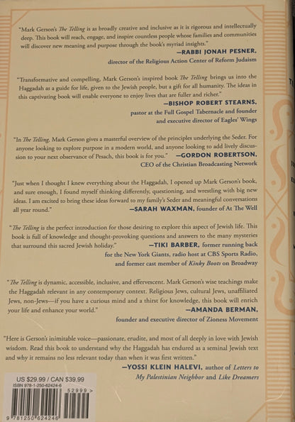Mark Gerson
The Telling: How Judaism's Essential Book Reveals the Meaning of Life
