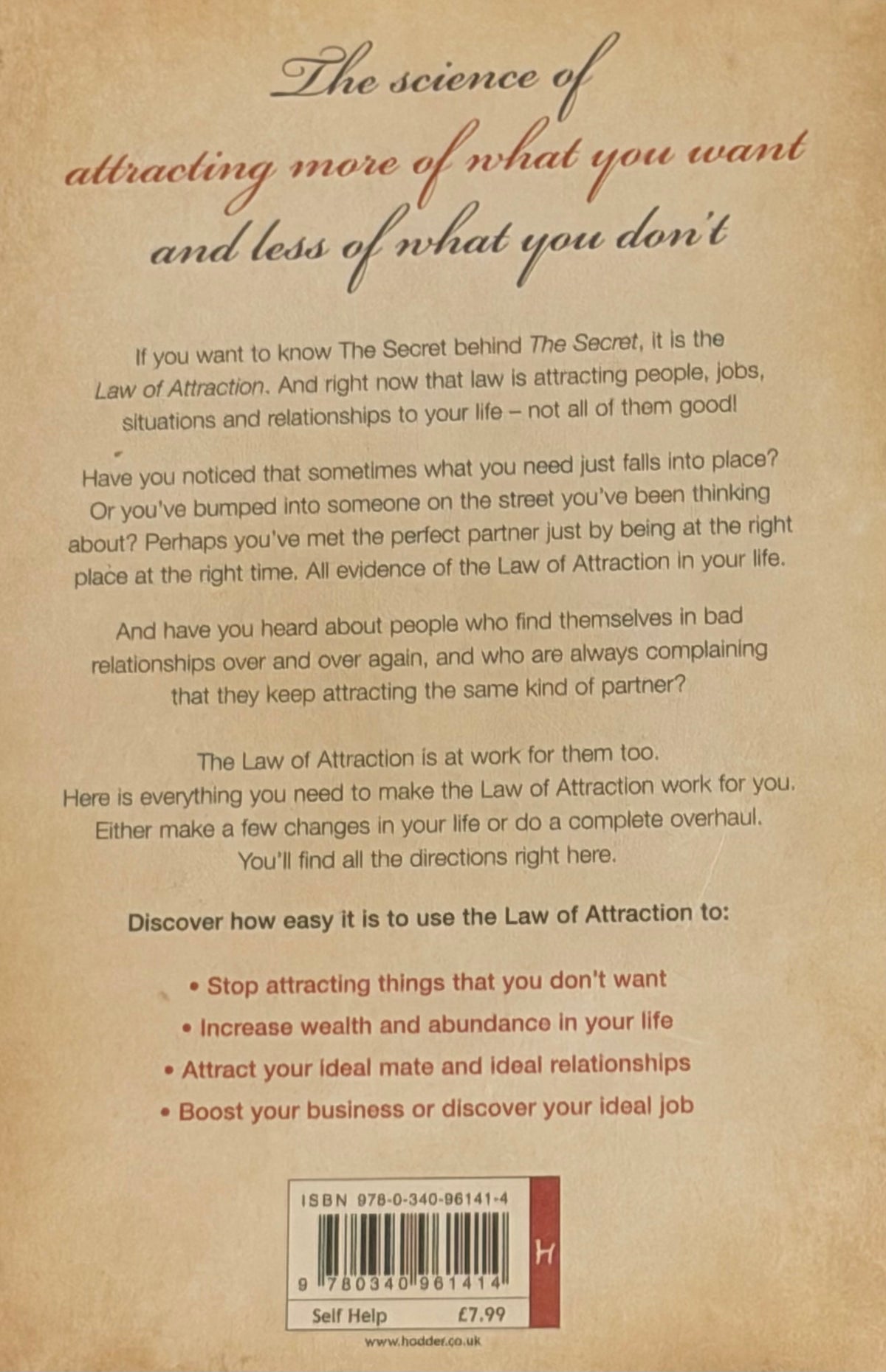 LAW OF Attraction MICHAEL LOSIER