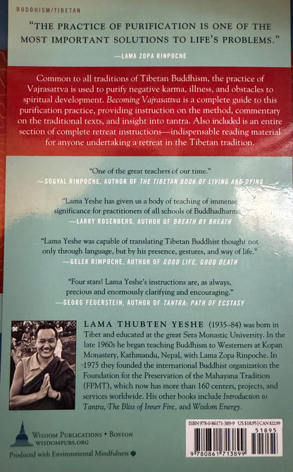LAMA YESHE BECOMING
VAJRASATTVA
The Tantric Path of Purification