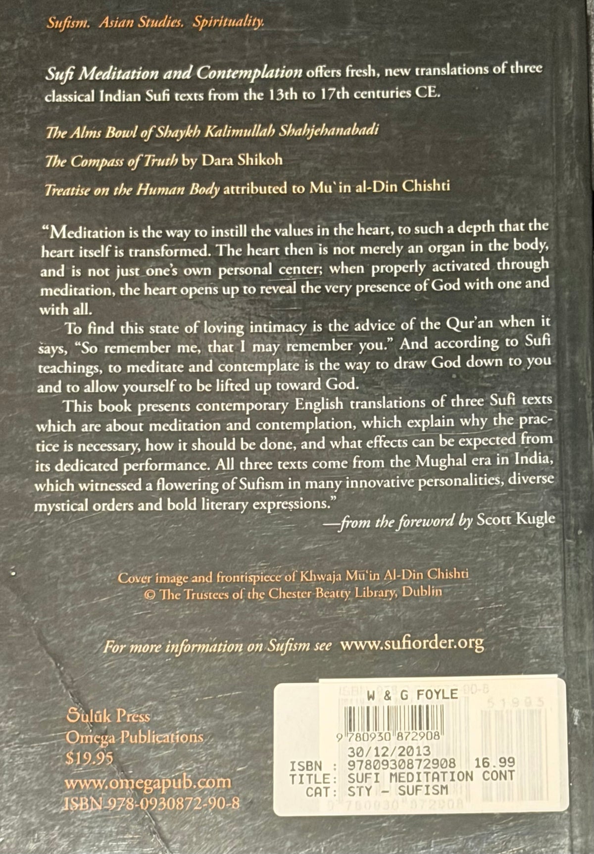 Scott Kugle and 3 more
Sufi Meditation and Contemplation: Timeless Wisdom from Mughal India