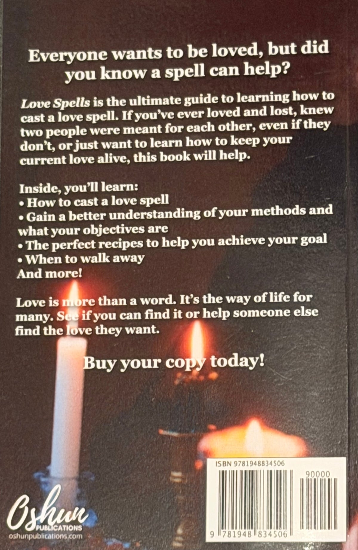 LOVE SPELLS MONIQUE JOINER SIEDLAK