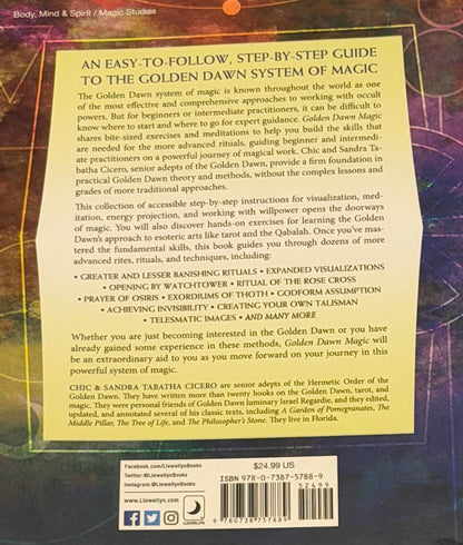 THE GOLDEN
DAWN MAGIC by CHIC CICERO &
SANDRA TABATHA CICERO