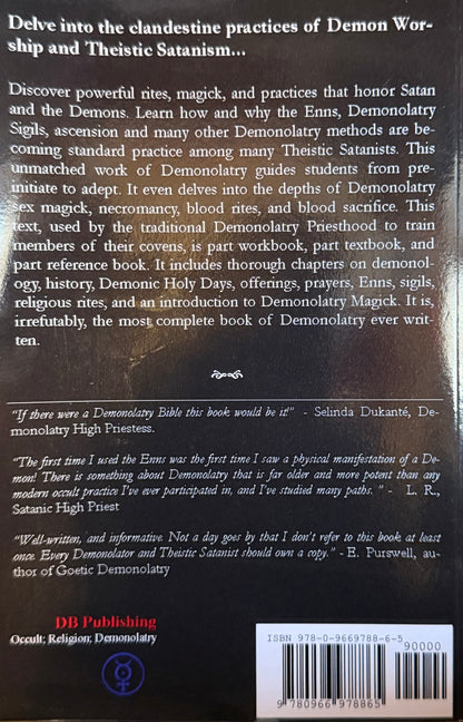 The Complete Book of
Demonolatry S. Connolly