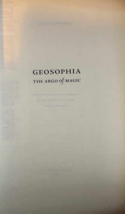 GEOSOPHIA THE ARGO Of MAGIC