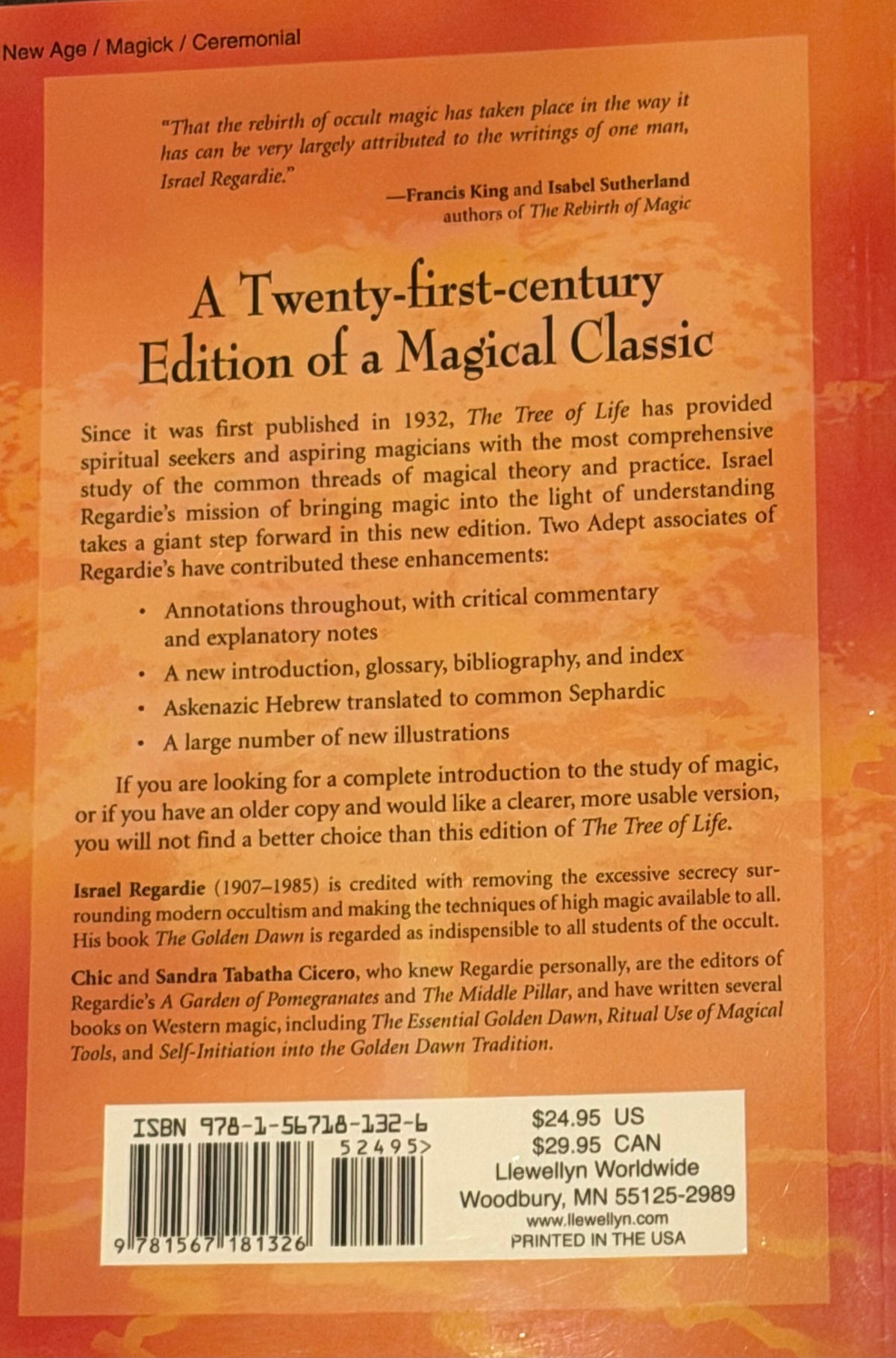 The Tree Of Life An Illustrated Study in Magic Israel Regardie